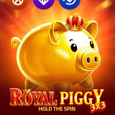 3x3 Royal Piggy Hold the Spin slot
